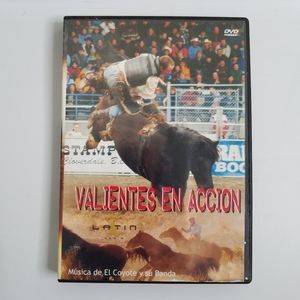 Valientes En Accion DVD Mexicana caballo Toro BX